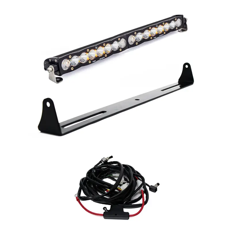 07-13 Silverado 20 Inch Bumper Mount Kit 20 Inch S8 Baja Designs 1