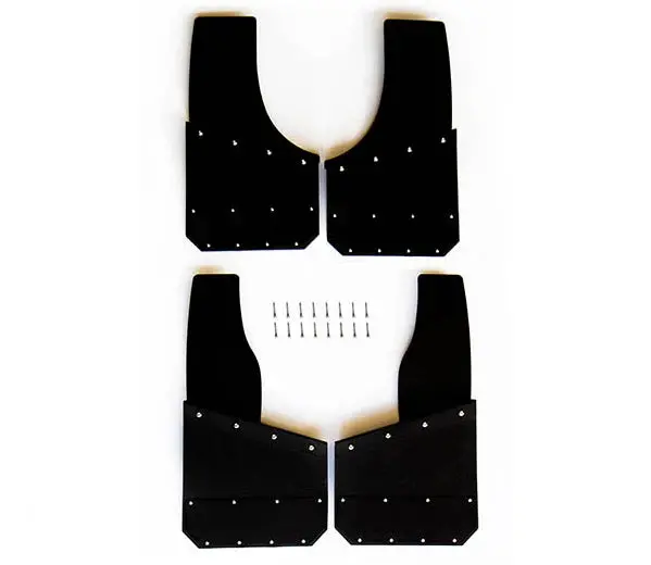12" Kickback Mud Flaps Set Of 4 1