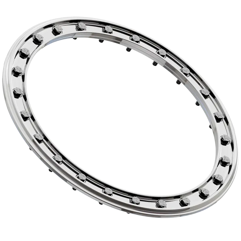 15" Vbr10 Beadlock Ring - Raw Machined 1