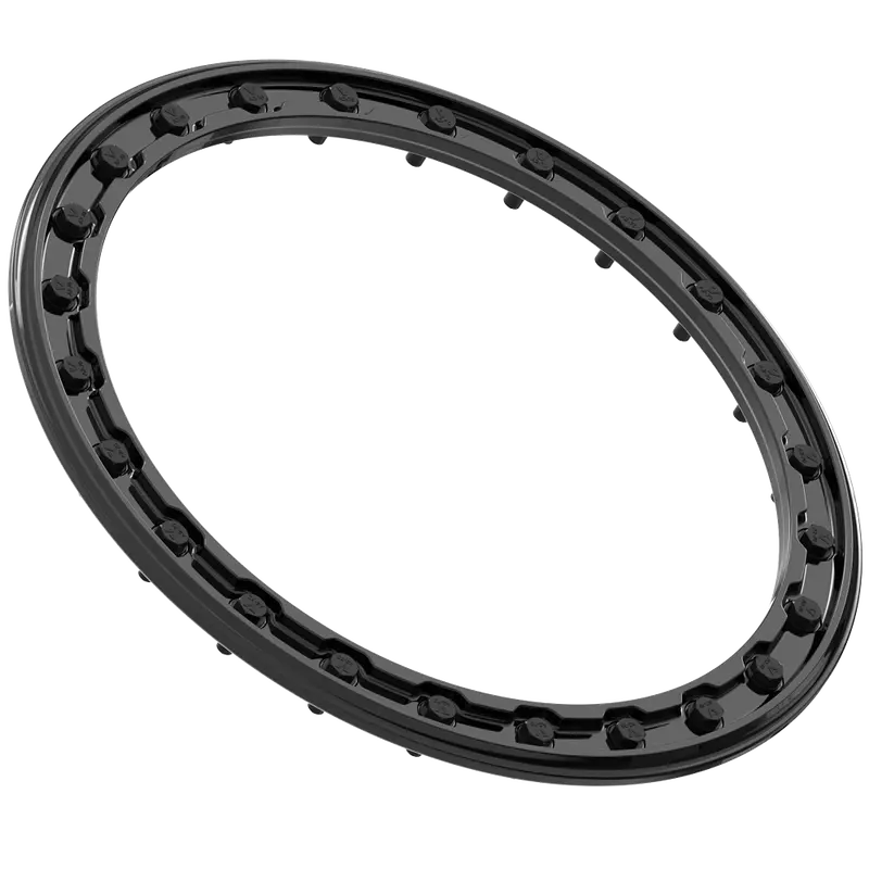 15" Vbr20 Beadlock Ring - Satin Black 1