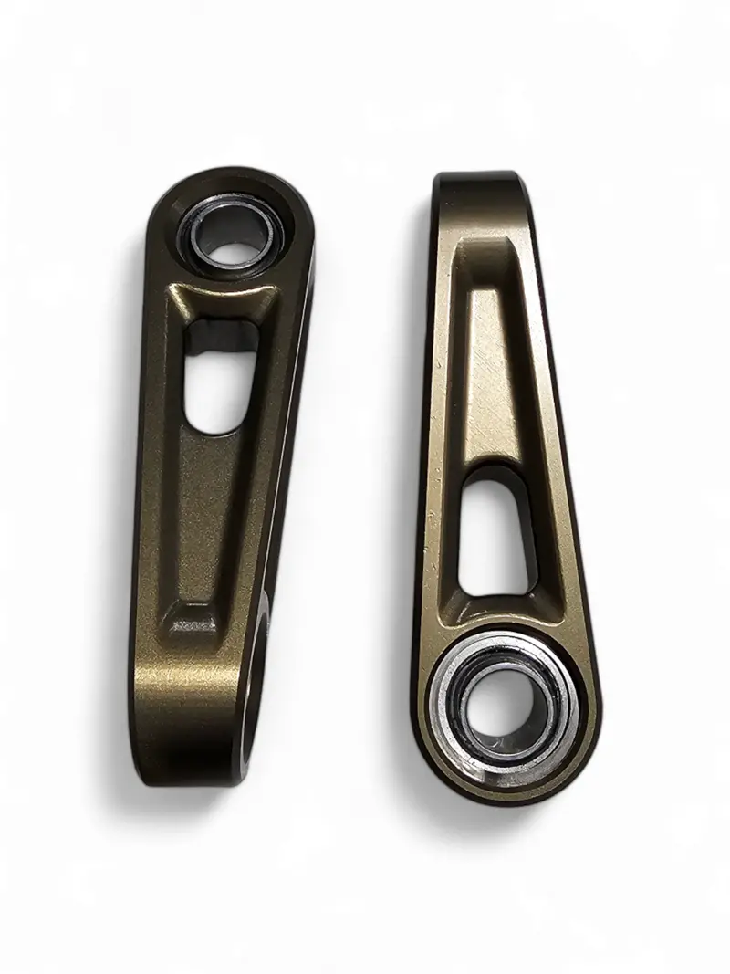 2017 To Current Can Am X3 Maverick Volt Front Sway Bar Links With Gunmetal Finish 1