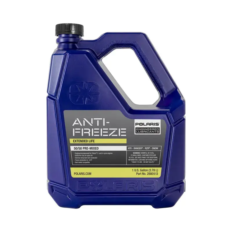 50/50 Premix Extended Life Antifreeze, Snowmobiles And Orv Aluminum Cooling Systems Item #: 2880513 Replacement For #: 2871323 1
