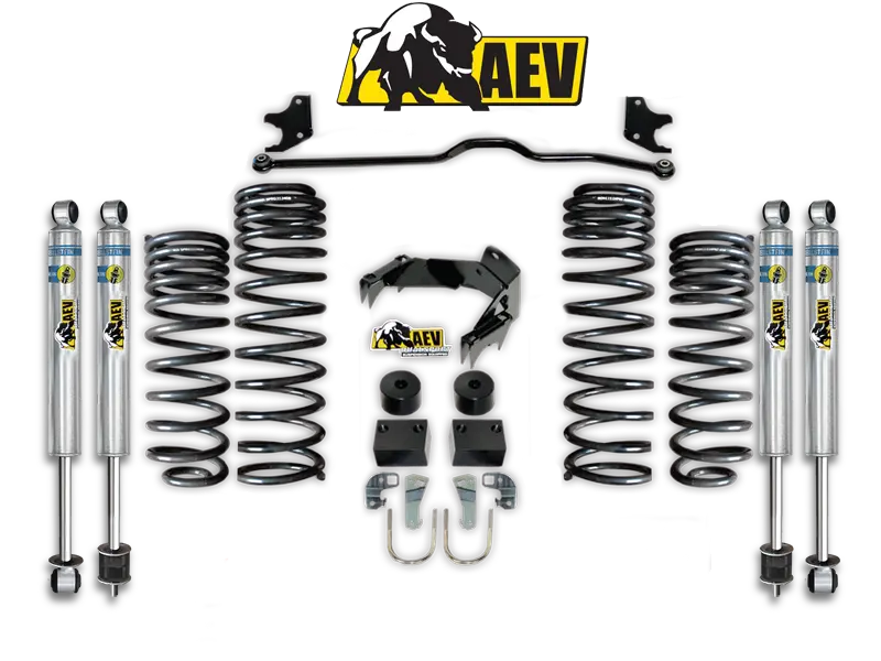 Aev 2.5" Dual Sport Xt Suspension System For 07-18 Jeep Wrangler Jk & Jk Unlimited 1