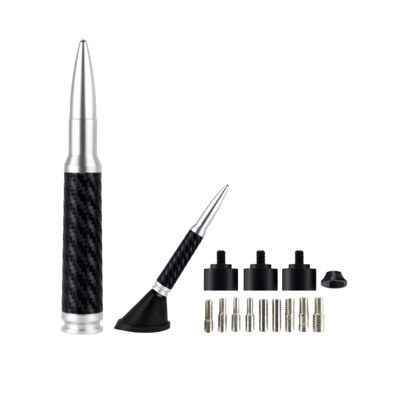 Ammotenna .50 Caliber Replica Antenna Billet W/ Carbon Fibre Wrap 1