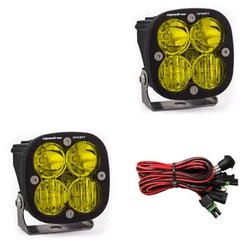 Baja Designs Squadron Sport, Pair Amber Driving/ Combo Led 557813 1