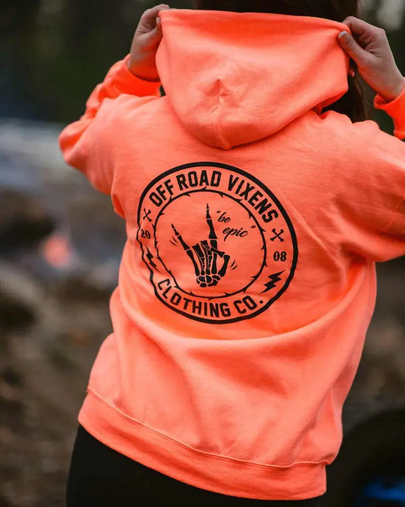 Be Epic Pullover Neon Coral 1