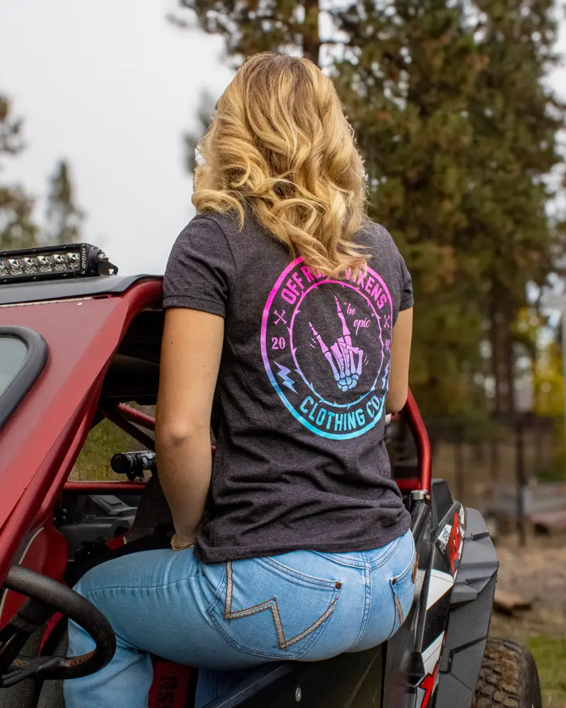Be Epic V Neck Tee 1