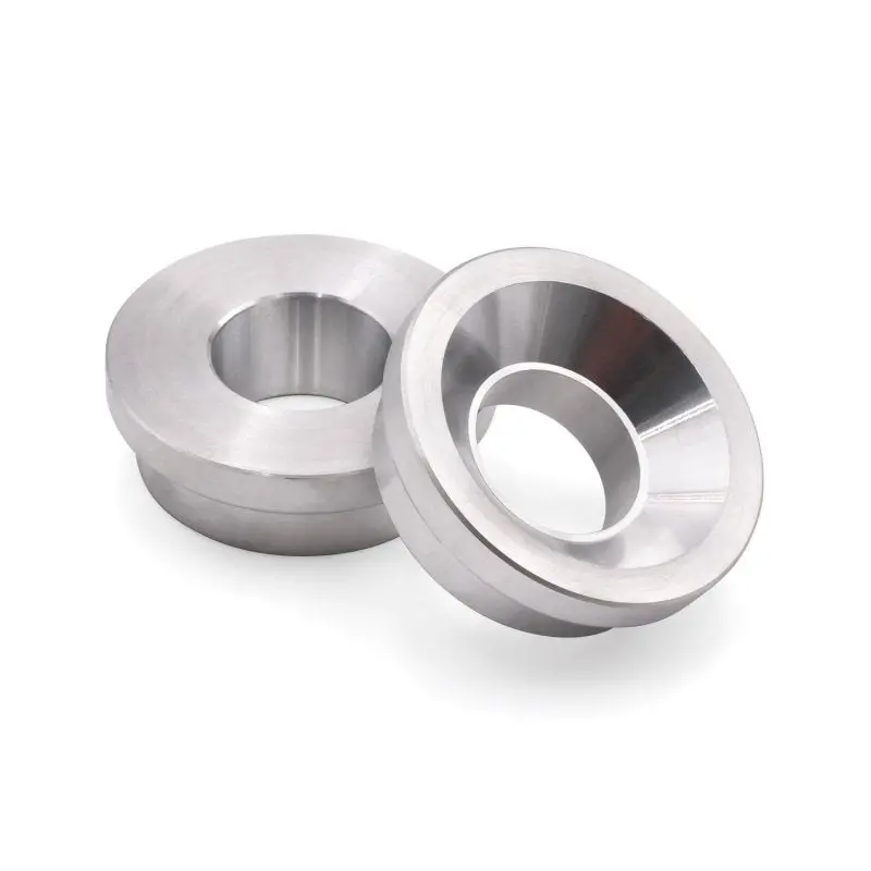 Blox 2-Piece Billet Aluminum Solid Shifter Bushing B-Series Transmissions - Silver 1