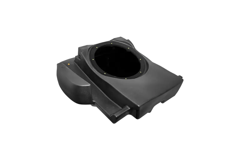 Can-Am® Maverick R 10" Front Driver Subwoofer Enclosure (4-Seat Models) – Unloaded | Utvs-R-Enc-Driver-4F 1
