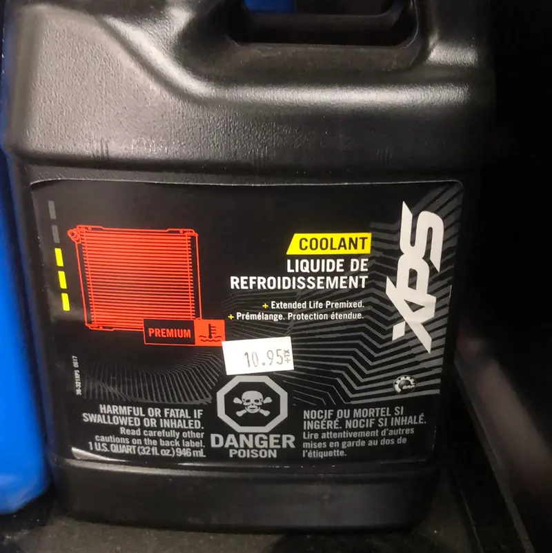 Can-Am Xps Pre-Mixed Antifreeze/Coolant 1 Quart 1