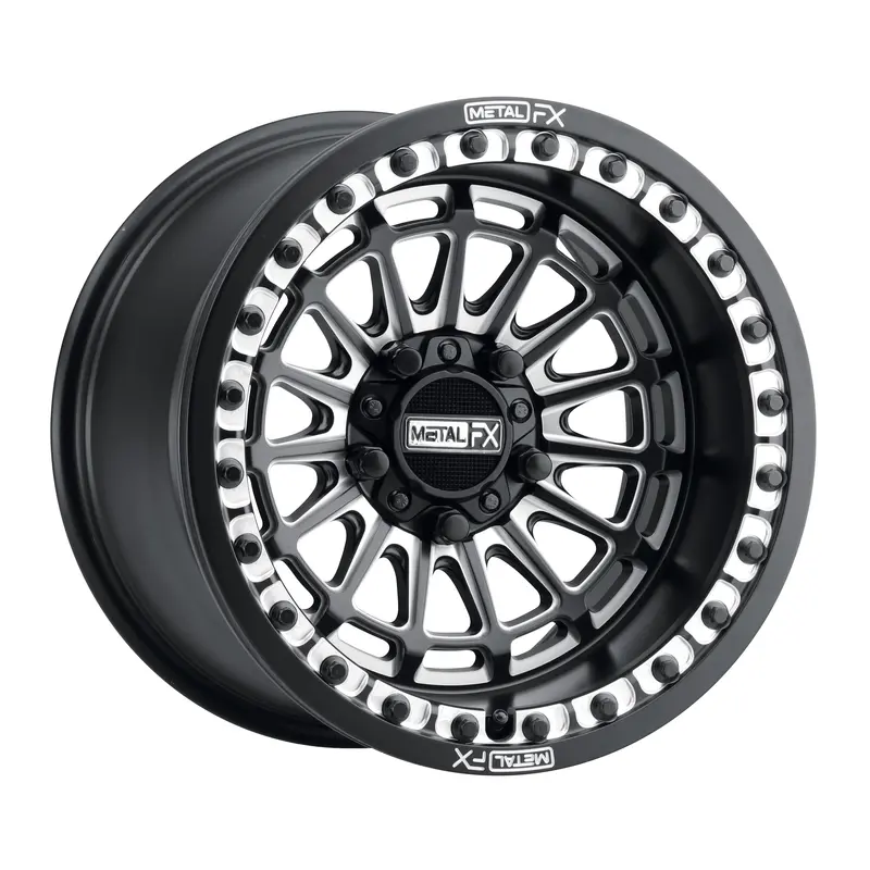 Delta R Beadlock | Satin Black Contrast Cut 1