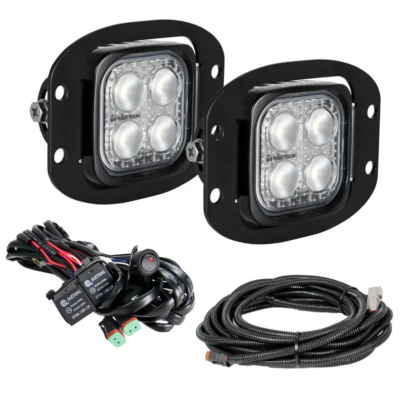 Dura Mini Led Light 60º Beam Flush Mount V2 Reverse Kit 1