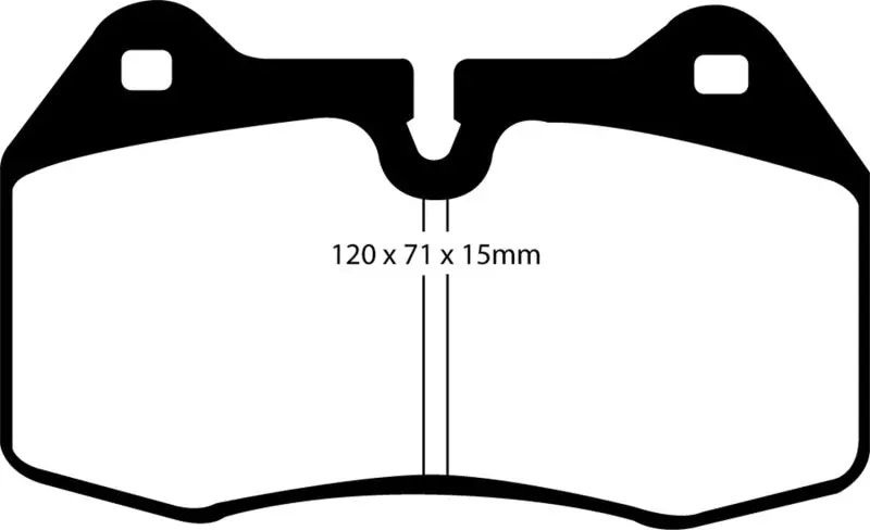 Ebc 03-04 Infiniti G35 3.5 (Manual) (Brembo) Bluestuff Front Brake Pads 1
