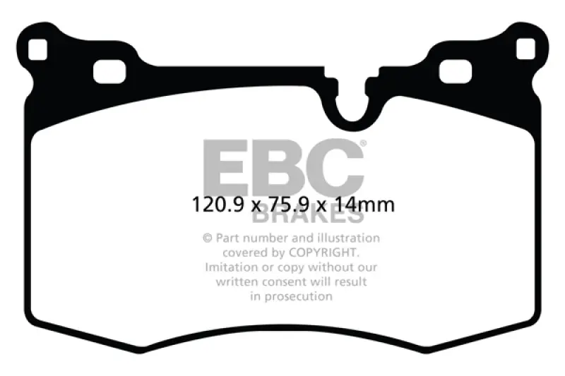 Ebc Brakes Bluestuff Street And Track Day Brake Pads 1