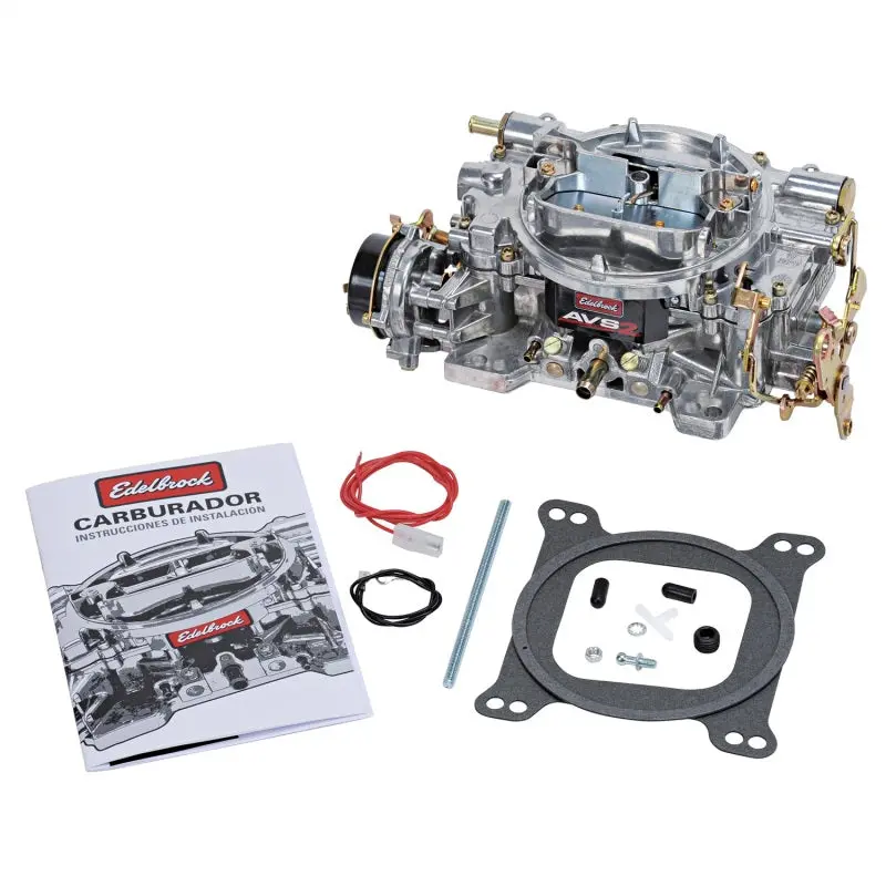 Edelbrock Avs2 500 Cfm Carburetor W/Electric Choke Satin Finish (Non-Egr) 1