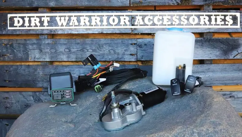 Electric Windshield Wiper Kit For Mahindra Roxor 1