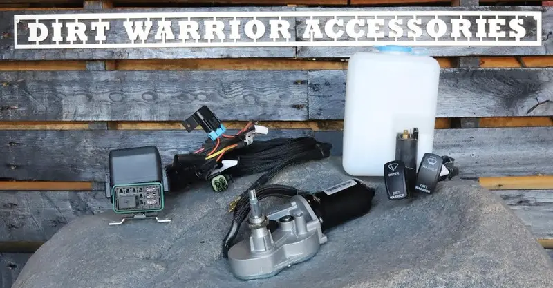 Electric Windshield Wiper Kit For Polaris Proxp 2019+ 1