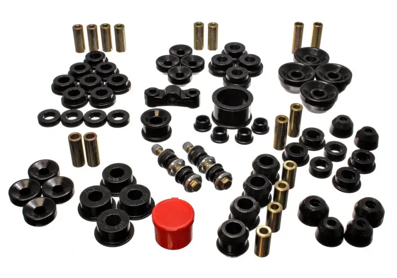 Energy Suspension 90-93 Acura Integra Black Hyper-Flex Master Bushing Set 1