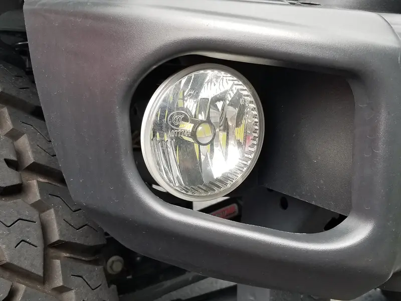 Fortec High Powered Led Fog Lights For 07-18 Jeep Wrangler Jk & Jk Unlimited 1