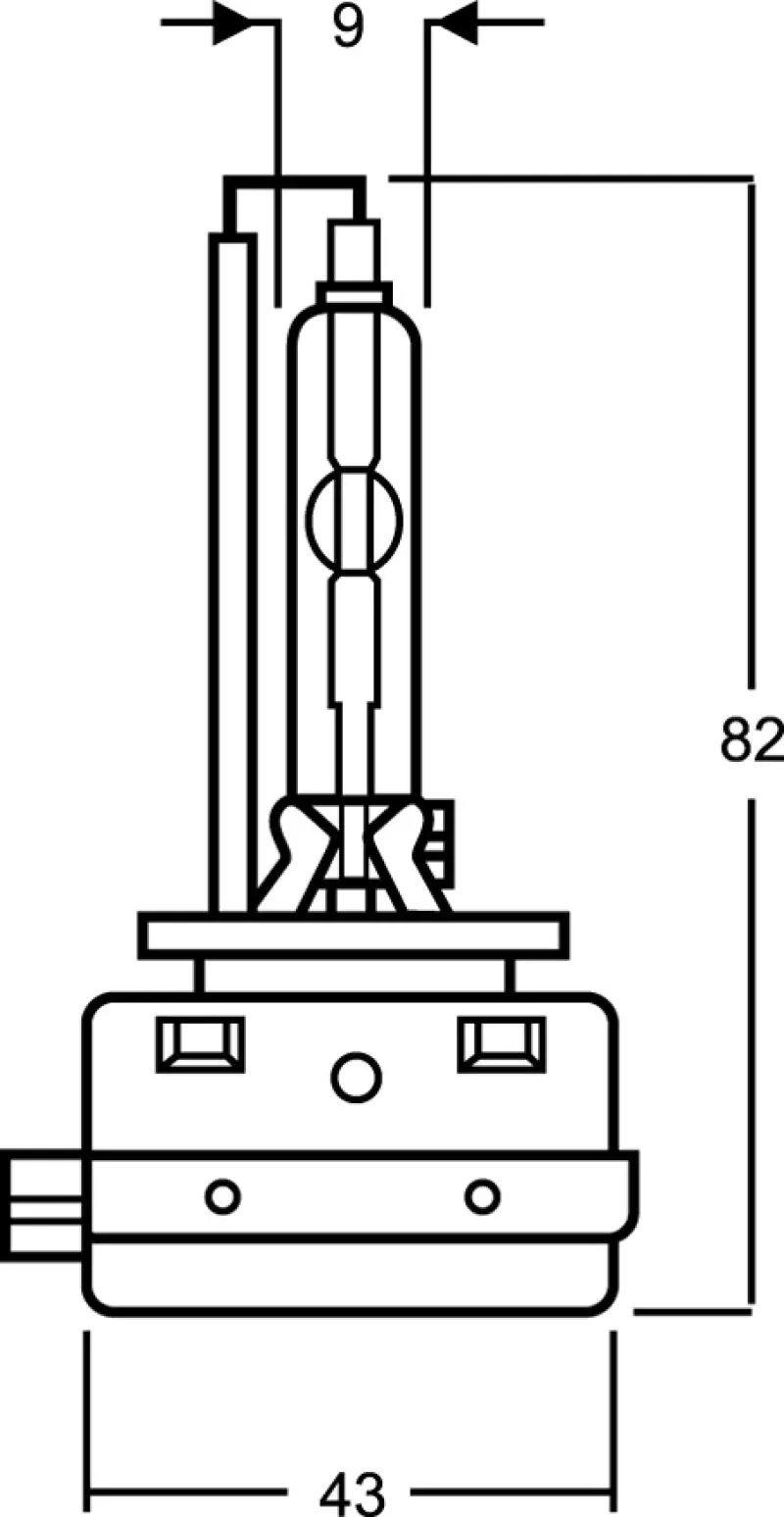 Hella Hid Capsule D1s 12V 35W Bulb 1