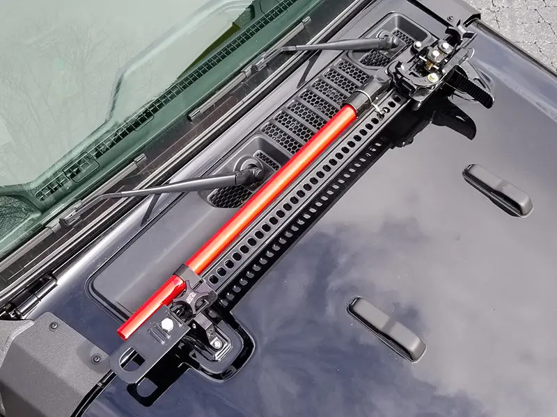 Hi-Lift Jack Hood Mount For Jeep Wrangler 1