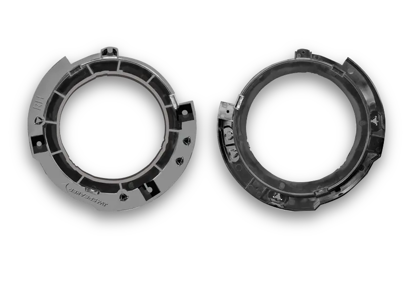 Jws Mounting Adapters To Fit J.W. Speaker Led Head Lights Into 17-18 Jeep Wrangler Jk With Factory Led Head Lights 1