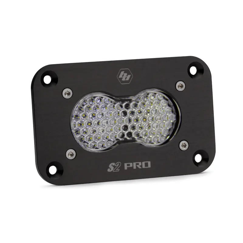 Led Work Light Flush Mount Clear Lens Work/Scene Pattern S2 Pro Baja Designs 1