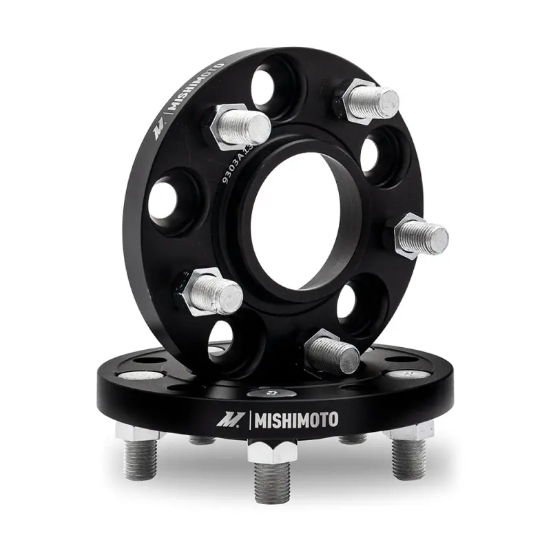 Mishimoto Wheel Spacers - 5X114.3 - 66.1 - 20 - M12 - Black 1