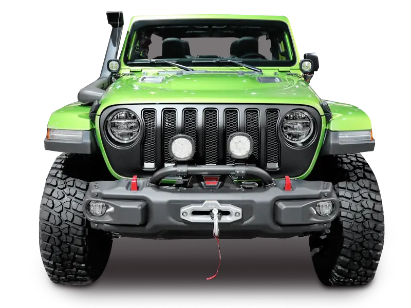 Mopar Mopar 7 In. Round Led Lights - Pair For 18-Up Jeep Wrangler Jl & Jl Unlimited 1