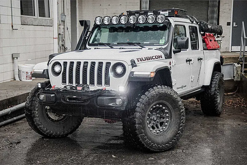 Morimoto Super7 Headlights For 18-Up Jeep Wrangler Jl & 20-Up Gladiator Jt 1