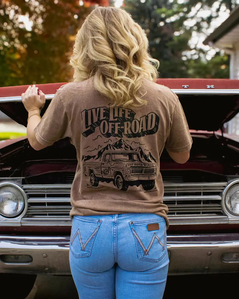 Off-Road Life Vintage Tee 1