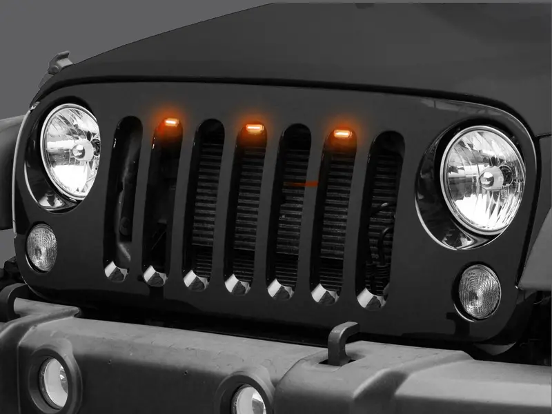 Oracle® Pre-Runner Led Grille Lights For 07-Up Jeep Wrangler Jk, Jl & Gladiator Jt 1