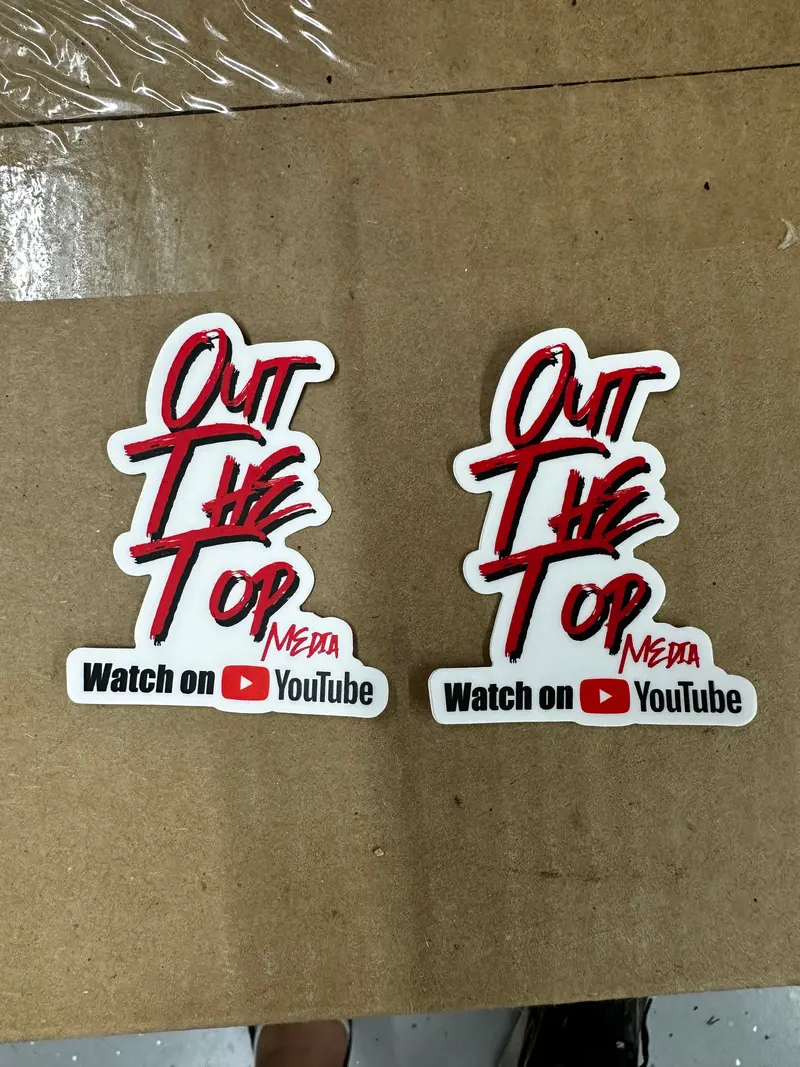 Out The Top Media Decal (2Pack) 1