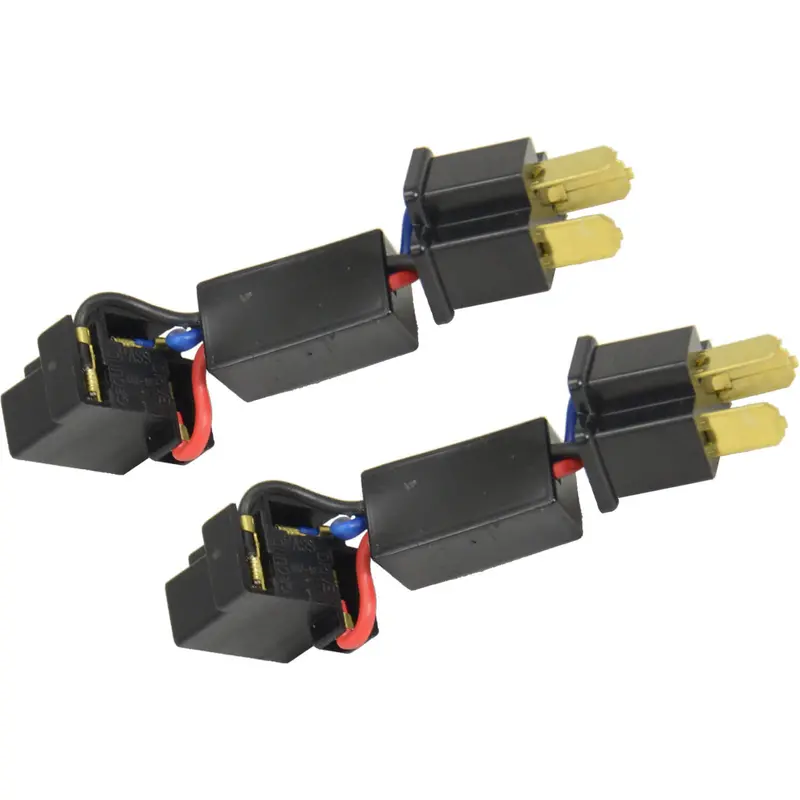 Pair Of High Four Adapter With H4 Plugs 1
