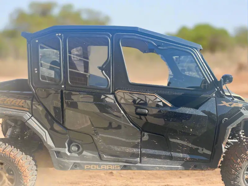 Polaris General 4-Seat Cab Enclosure "The Vault" 2016+ Upper Side Doors & Panels (Patent Pending) 1