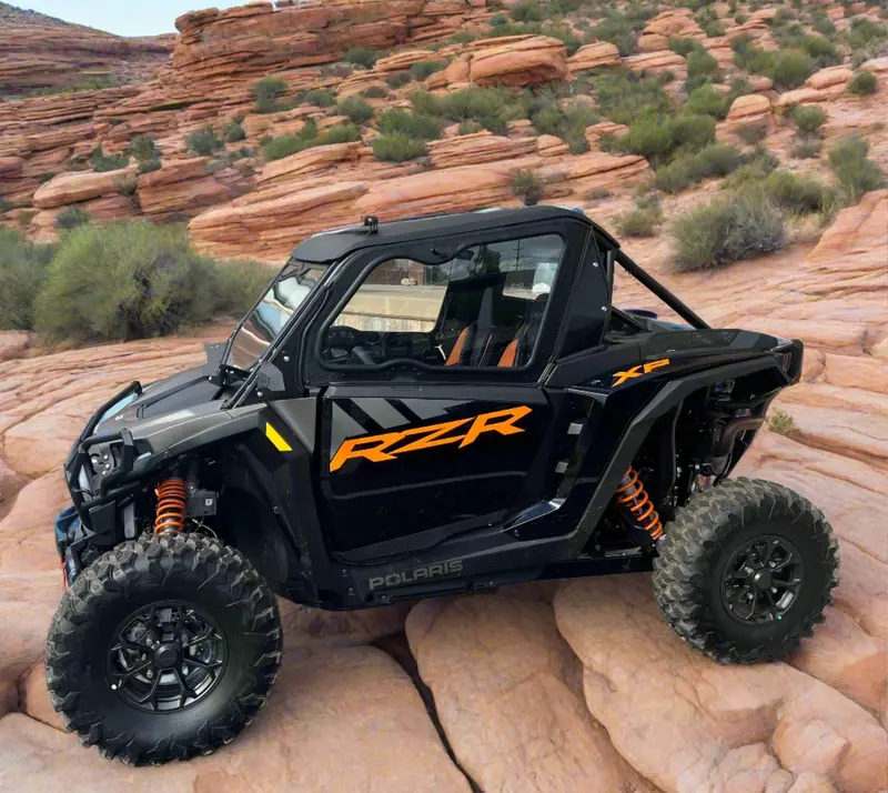 Polaris Rzr 1000Xp/Turbo 2-Seat Cab Enclosure "The Vault" 2024+ Upper Side Doors & Panels (Patent Pending) 1