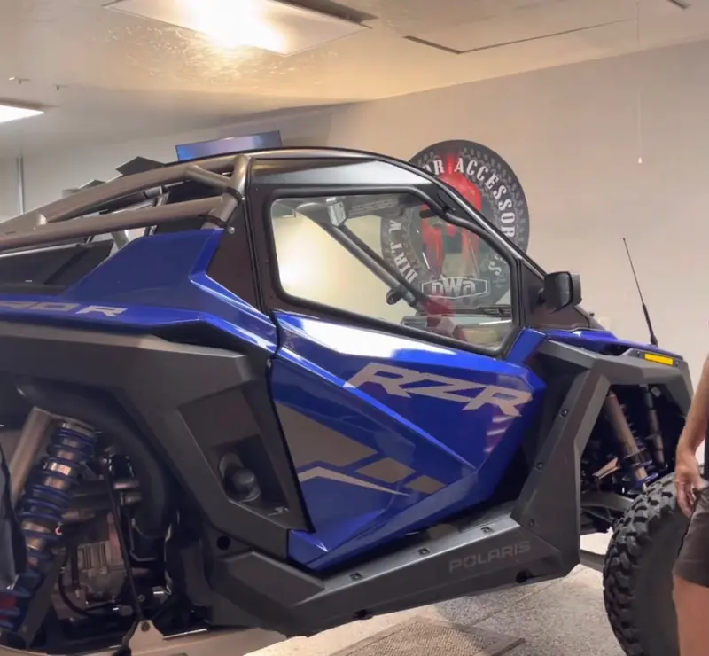 Polaris Rzr Pro R 2-Seat 2022-24 Cab Enclosure "The Vault" Upper Side Doors & Panels (Patent Pending) 1