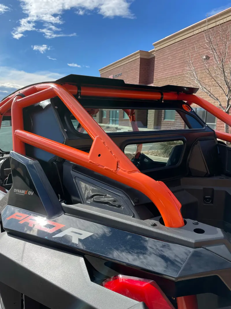 Polaris Rzr Pro R Rear Windshield W/Rockford Fosgate System 2022-24 1