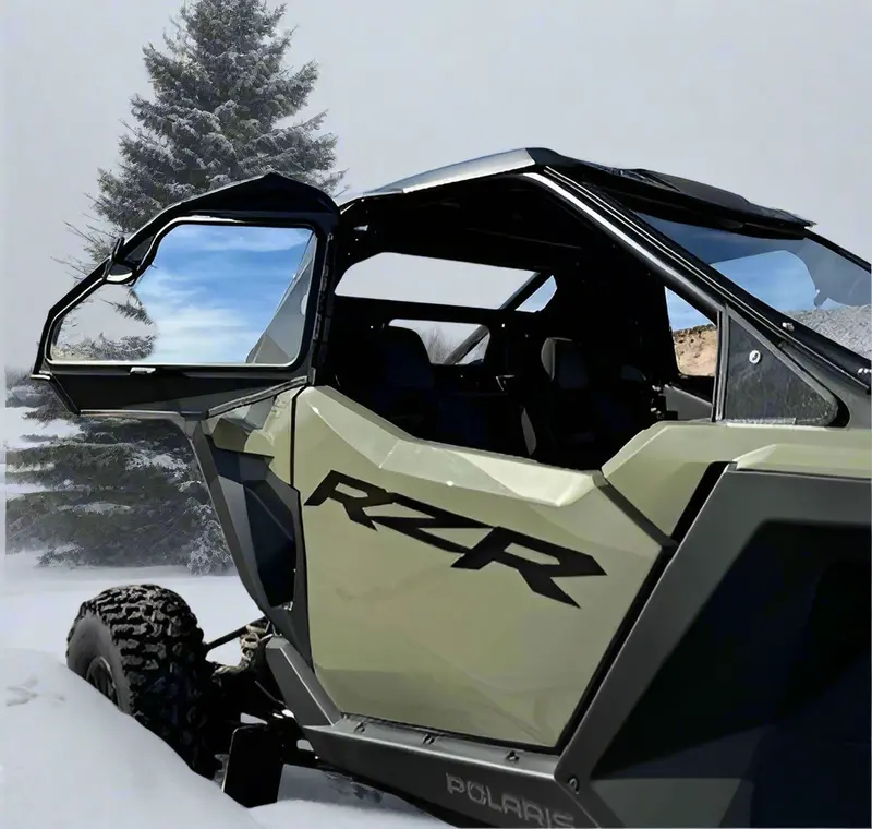 Polaris Rzr Pro S 2-Seat Cab Enclosure "The Vault" Upper Side Doors & Panels (Patent Pending) 1
