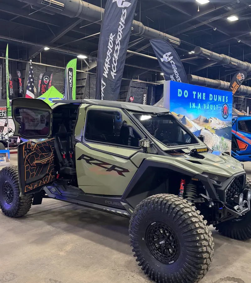 Polaris Rzr Pro S 4-Seat Cab Enclosure "The Vault" Upper Side Doors & Panels (Patent Pending) 1