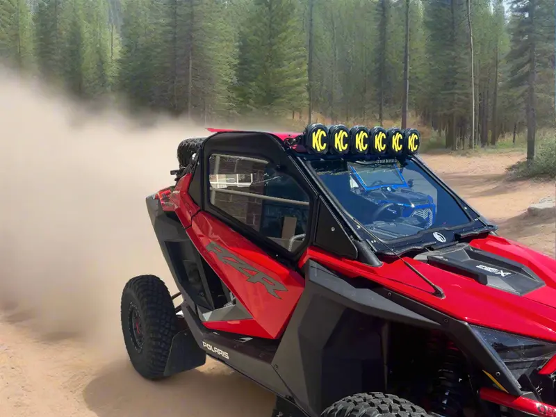 Polaris Rzr Pro Xp / Turbo R 2-Seat Cab Enclosure 2019-24 "The Vault" Upper Side Doors & Panels (Patent Pending) 1