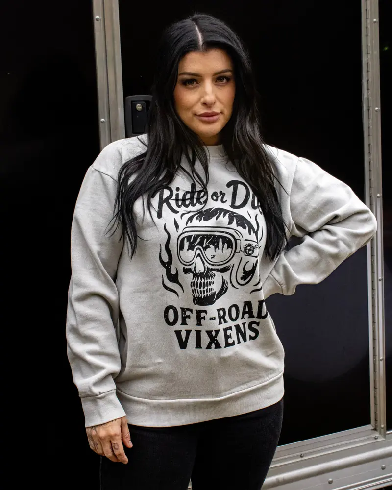 Raise Hell Heavyweight Crew Sweatshirt 1