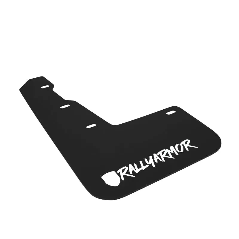 Rally Armor 15-21 Subaru Wrx &Amp; Sti Black Mud Flap White Altered Font Logo 1