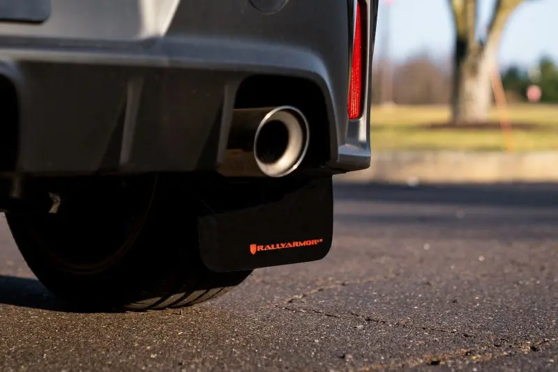Rally Armor 2023 Toyota Gr Corolla Black Ur Mud Flap W/ Dark Grey Logo 1