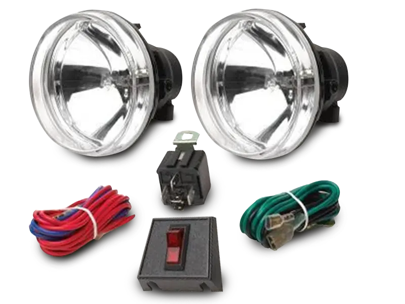 Rampage Fog Light Kit Marathon Bumpers, Pair For 07-18 Jeep Wrangler Jk & Jk Unlimited 1