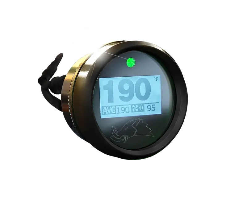Razorback 3.2 Blackout Dimmable Infrared Belt Temp Gauge 1