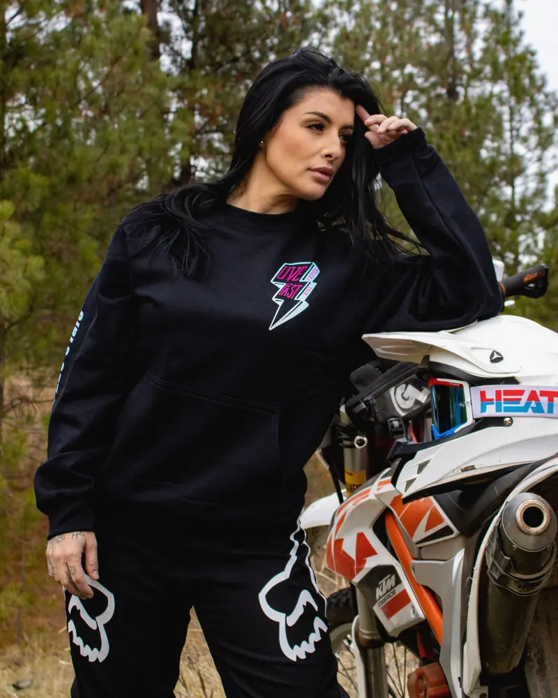 Ride Fast Pocket Crew Sweatshirt 1
