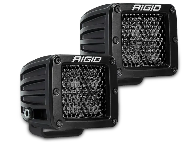 Rigid Industries D-Series Pro Spot Diffused Midnight Surface Mount 1
