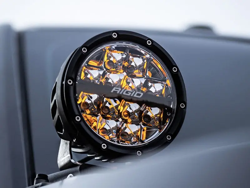 Rigid Led 360 Series 4" Or 6" Lights For 18-Up Jeep Wrangler Jl & Gladiator Jt 1