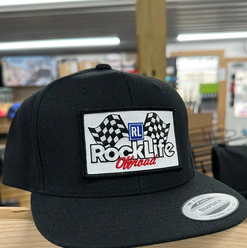Rock Life Flatbill Patch Hat 1